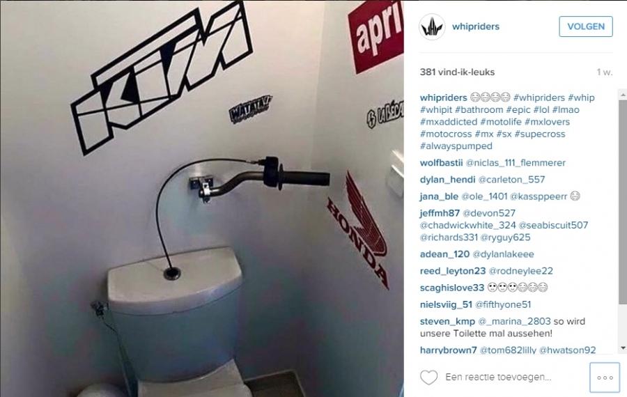 Toilet gashendel IG